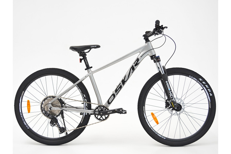 Велосипед Oskar Phantom 27.5" 16" серый матовый 2026
