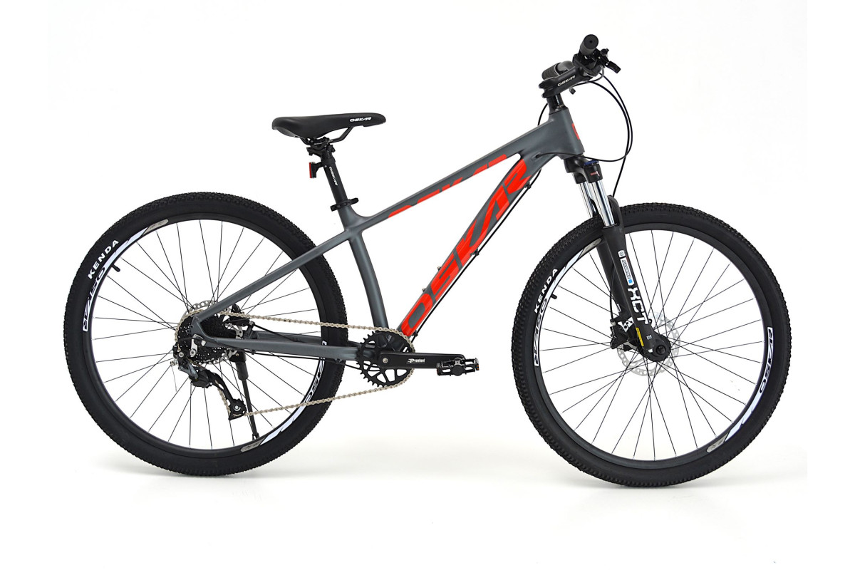 Фото Велосипед Oskar  Ranger  27.5" 15" серый матовый 2025 с официального сайта OSKAR™