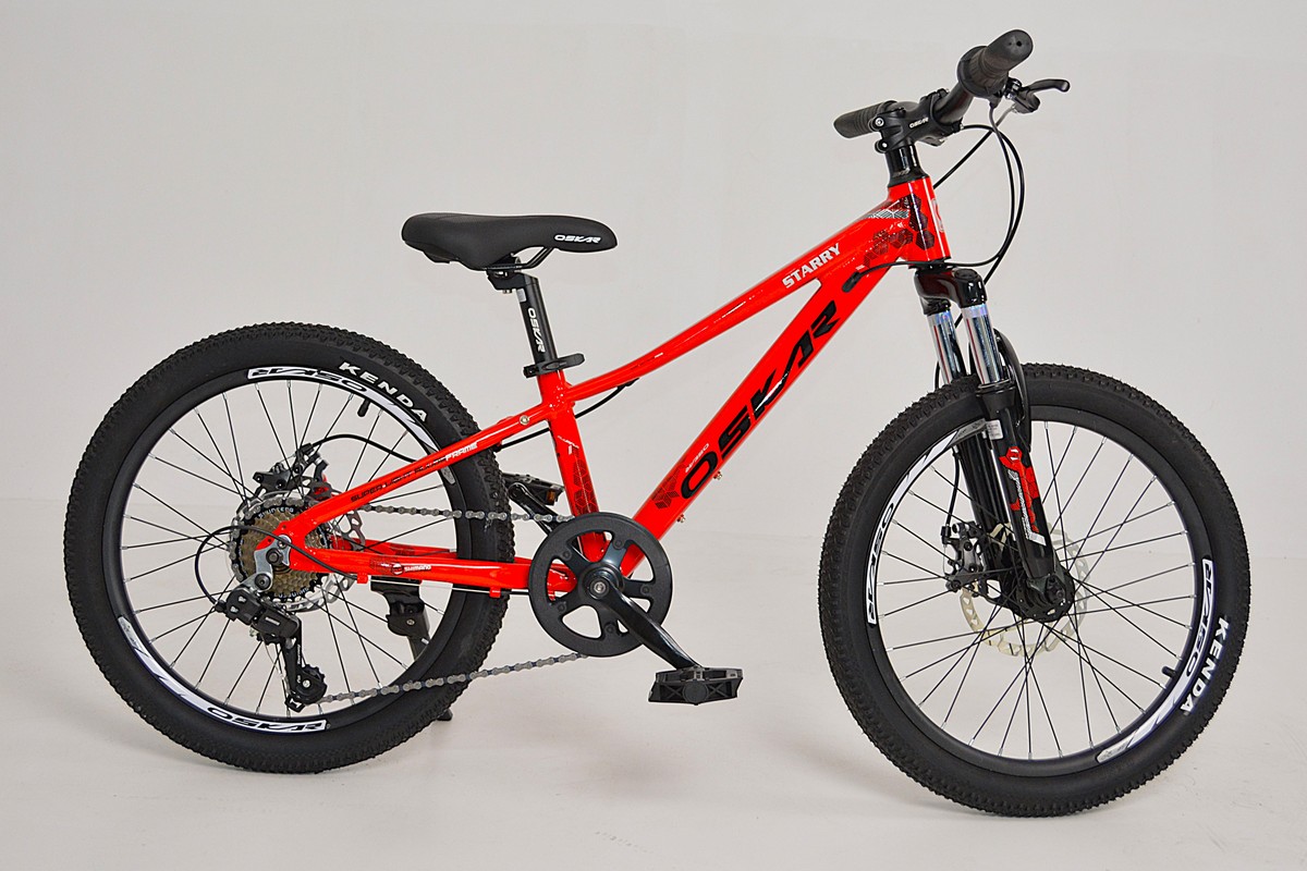 Фото Велосипед Oskar 20" Starry красный 2025 с официального сайта OSKAR™