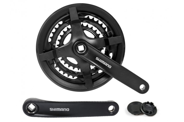 Шатун L170мм 28-38-48Т SHIMANO FC-TY301 под квадрат
