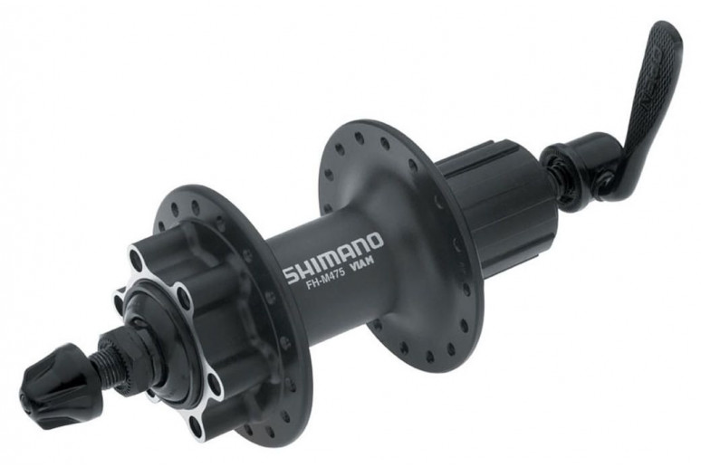 Втулка задня AL 36H під диск. SHIMANO Alivio FH-M475 черн. з эксцентр. під касету 8-9-10 Втулка задня AL 36H під диск. SHIMANO Alivio FH-M475 черн. з эксцентр. під касету 8-9-10