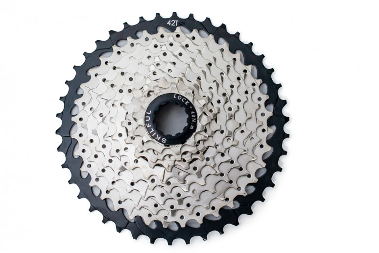 Кассета SkilFul CS-M550 10-к 11-42T никелированная
