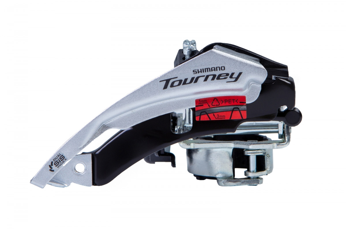 Фото Переключатель перед. индекс. под трубу 31,8мм н/тяга черн. SHIMANO FD-TY500 з офіційного сайту OSKAR™