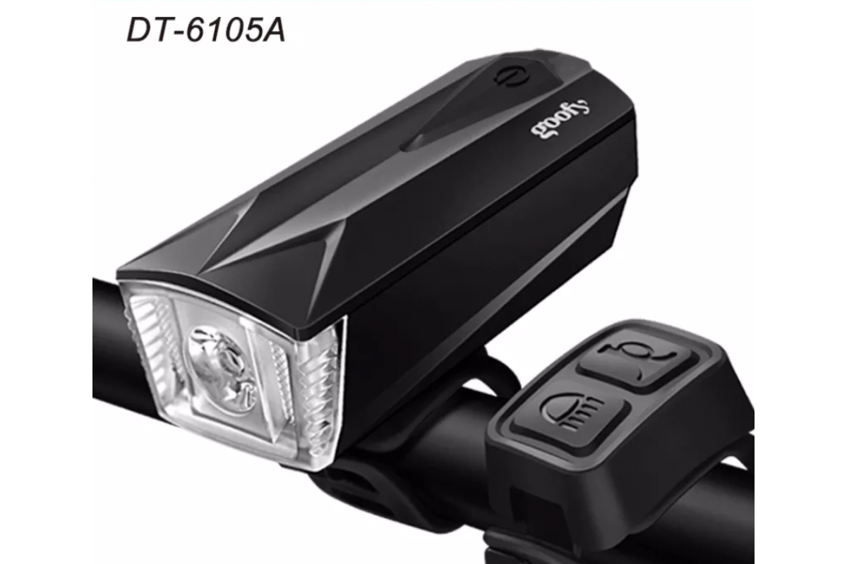 Фото Фонарь пер. BC-FL1592 190лм LED питание Li-on 1200mAh с эл звонком USB з офіційного сайту OSKAR™