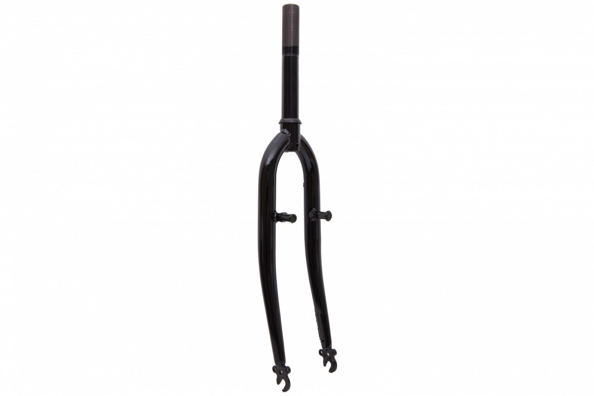 Фото Вилка 26" жесткая ST 1-1/8" шток-190мм б/резьб. v-br черный (черный) з офіційного сайту OSKAR™