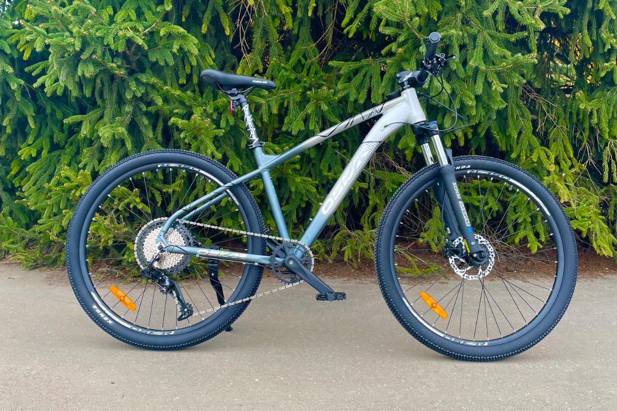Фото Велосипед Oskar 27,5" Veva серый 2024 с официального сайта OSKAR™